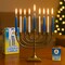 Blue & White Chanukah Candles – 44 Count Hanukkah Menorah Candles